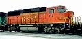 BNSF 117 GP60M